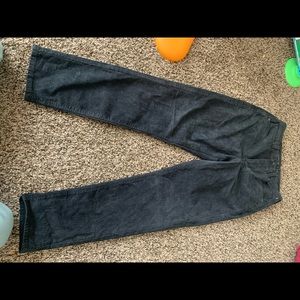 American eagle mom jeans. Corduroy black.